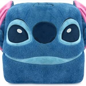 Stitch Plush Pillow + Blanket